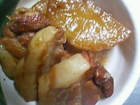 三ツ矢サイダーで角煮